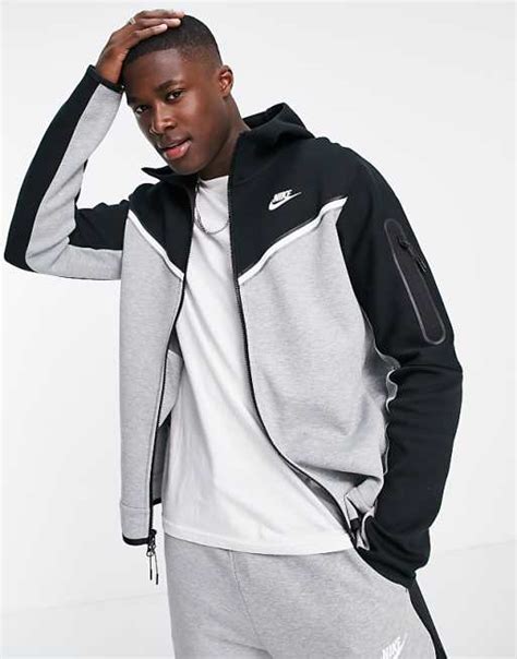 nike air hoodie met rits|Nike Tech Men's Full.